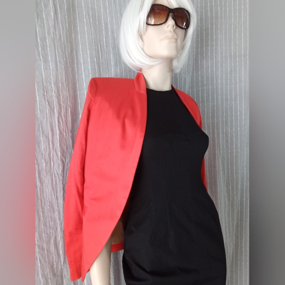 Red blazer
